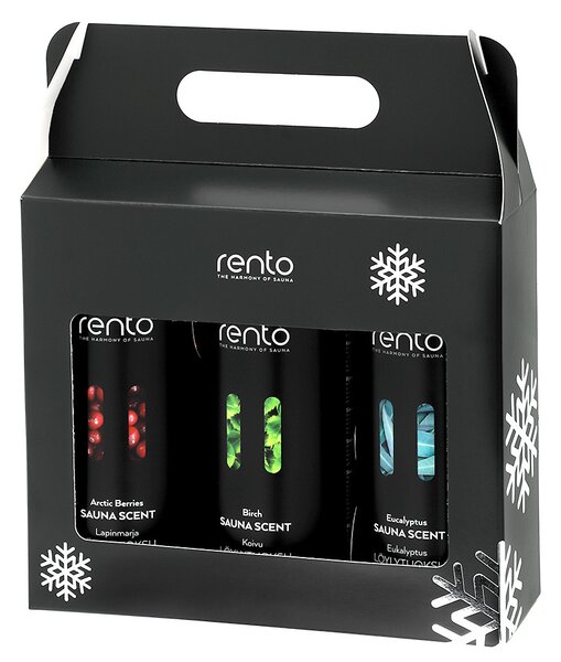 Rento darčekový set esencii do sauny 3x400ml Vôňa: Lesný set