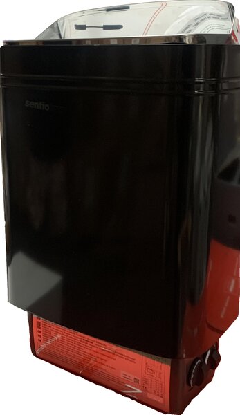 Sentiotec saunová pec elektrická 60B black top steel black