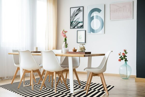 Hanse Home , Kusový koberec Gloria 102408, 80x150, čiernobiela, chodba / predsieň