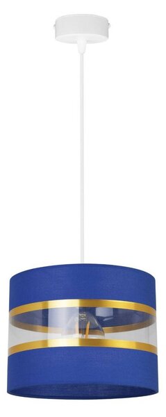 Závesné svietidlo Elegance, 1x textilné tienidlo (výber zo 6 farieb), (výber z 2 farieb konštrukcie), g