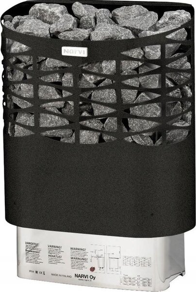 Narvi saunová pec elektrická NSE 600 Black black
