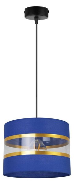 Závesné svietidlo Elegance, 1x textilné tienidlo (výber zo 6 farieb), (výber z 2 farieb konštrukcie), g