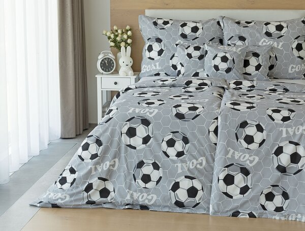 Obliečky Goal Bavlna deluxe 1x 140/200, 1x 70/90