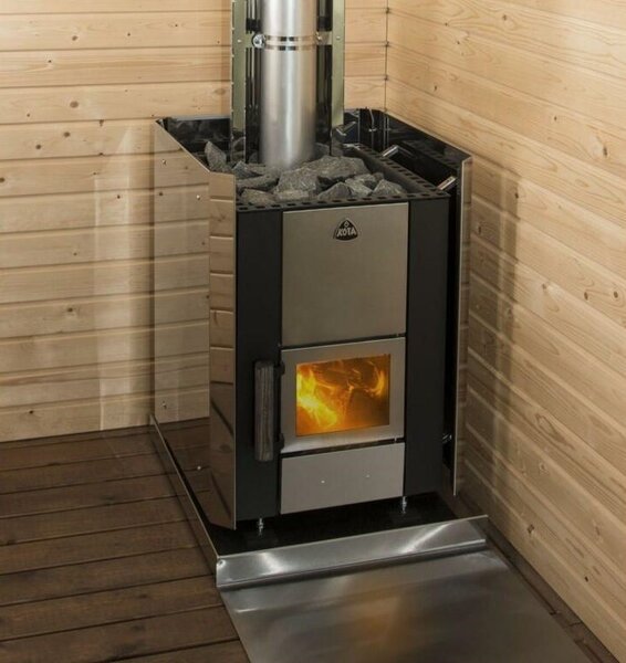 Ochranný štít pod kamna 550x450mm steel
