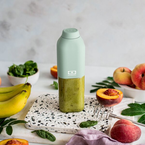 Fľaša Monbento Positive Green Natural 500 ml