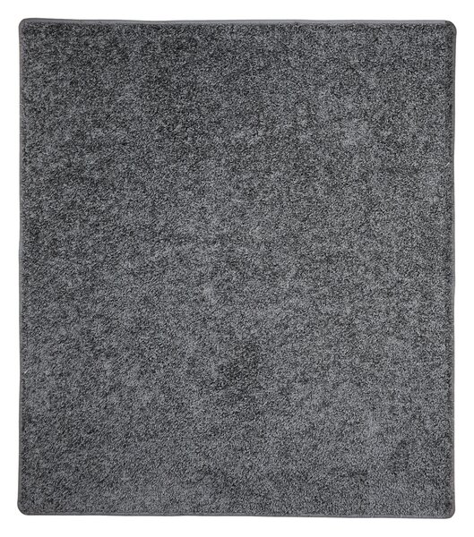 Vopi koberce Kusový koberec Color Shaggy sivý štvorec - 150x150 cm
