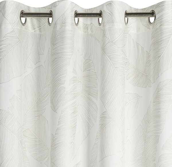 ZATEMŇOVACÍ ZÁVES NA KRÚŽKOCH LIMITED COLLECTION LUNA2 140X250 CM BIELA