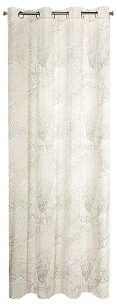 ZATEMŇOVACÍ ZÁVES NA KRÚŽKOCH LIMITED COLLECTION LUNA2 140X250 CM BIELA