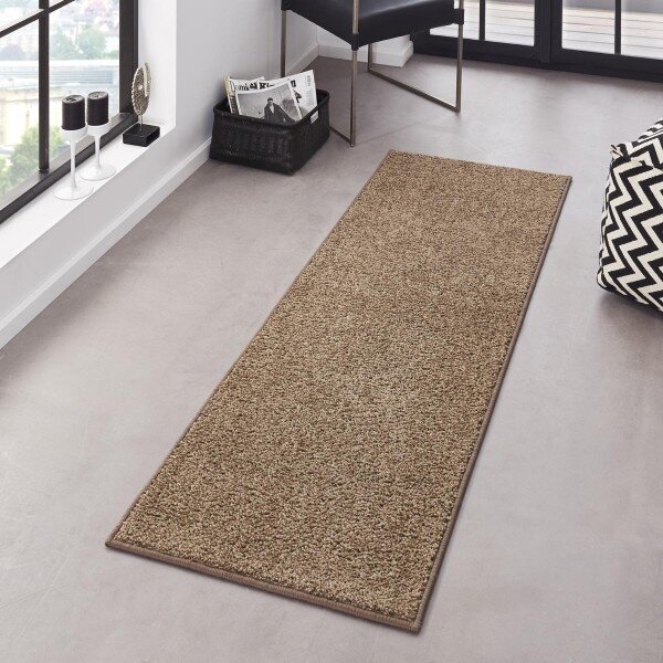 Hanse Home , Kusový koberec Pure 102614 Brown, 80x200, hnedá, kancelária