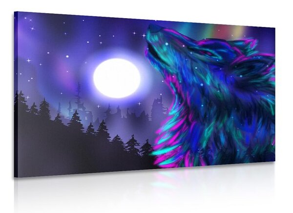 Obraz vlčí mesiac