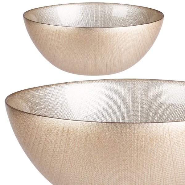 Sklenená misa Champagne (fi) 21 cm