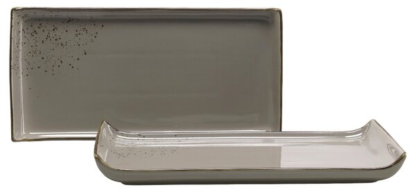 SADA SERVÍROVACÍCH TÁCOK kamenina keramika 2-dielne 16,5/33 cm Creatable - Jedálenské sety, Online Only