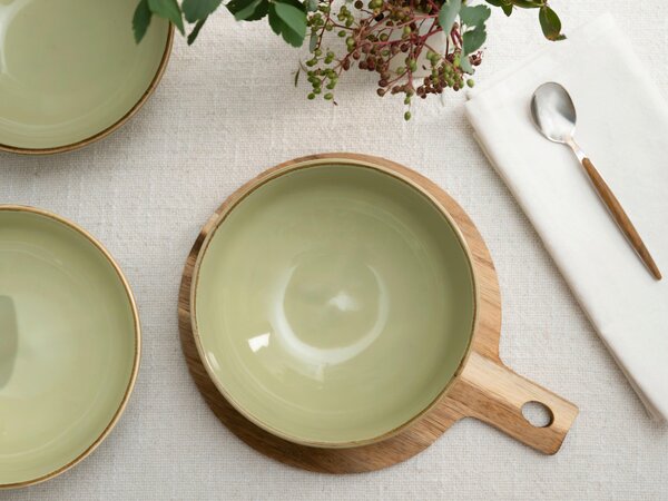 SADA MÍS kamenina keramika 6-dielne 16,5 cm Creatable - Misky & misy, Online Only