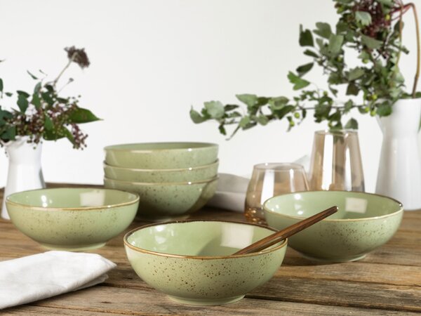 SADA MÍS kamenina keramika 6-dielne 16,5 cm Creatable - Misky & misy, Online Only