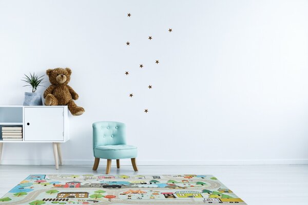 Obsession, Detský kusový koberec Torino kids 231 STREET, 160x230, viacfarebná, detská izba