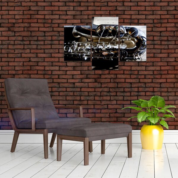 Obraz - Saxofón (90x60 cm)