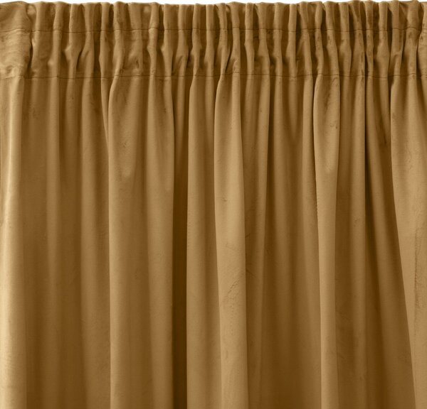 ZATEMŇOVACÍ ZÁVES NA PÁSKE PIERRE CARDIN SIBEL 140X270 CM MEDOVÁ