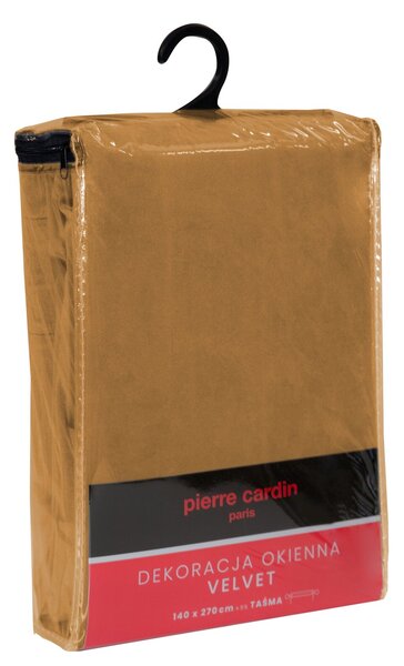 ZATEMŇOVACÍ ZÁVES NA PÁSKE PIERRE CARDIN SIBEL 140X270 CM MEDOVÁ