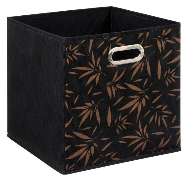 Úložný box Harmony, 31x31x31 cm, čierna