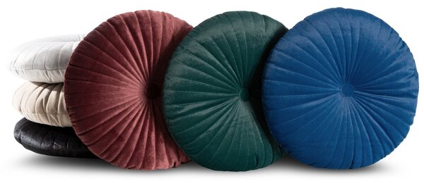 DEKORAČNÝ VANKÚŠ VELVET68 (FI) 40 CM STRIEBORNÁ