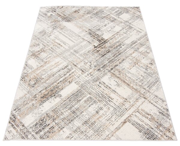 TA Koberec G505A WHITE/D_VIZON PORTLAND HIM Biely Obdĺžnikový Rozmer: 80x150 cm