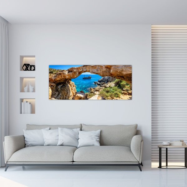 Obraz - Cape Greco (120x50 cm)