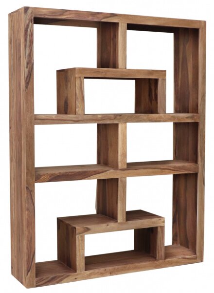 Knižnica Tara 140x180x35 indický masív palisander