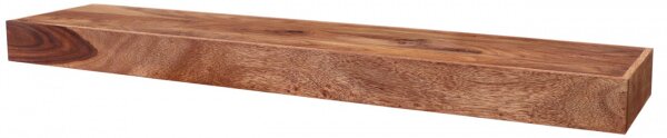 Polica na stenu Tara 100x22 indický masív palisander