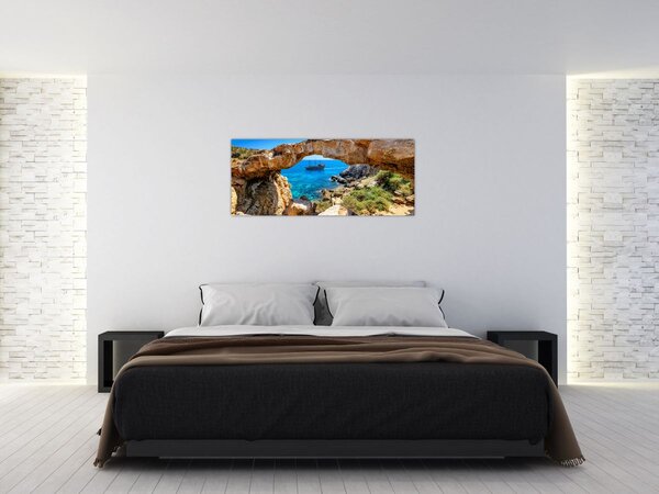 Obraz - Cape Greco (120x50 cm)