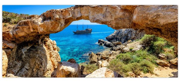 Obraz - Cape Greco (120x50 cm)