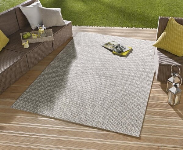 Hanse Home , Kusový koberec Meadow 102475 – na von aj na doma, 80x150, béžová, chodba / predsieň