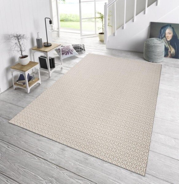 Hanse Home , Kusový koberec Meadow 102475 – na von aj na doma, 80x150, béžová, chodba / predsieň