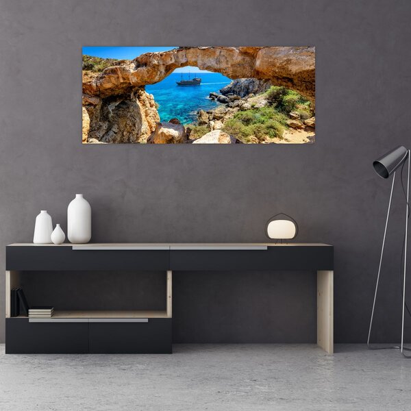 Obraz - Cape Greco (120x50 cm)