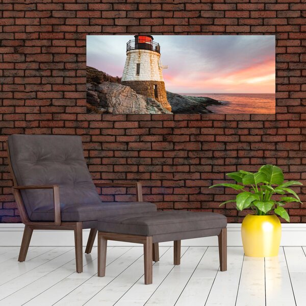 Obraz - Maják Castle Hill (120x50 cm)