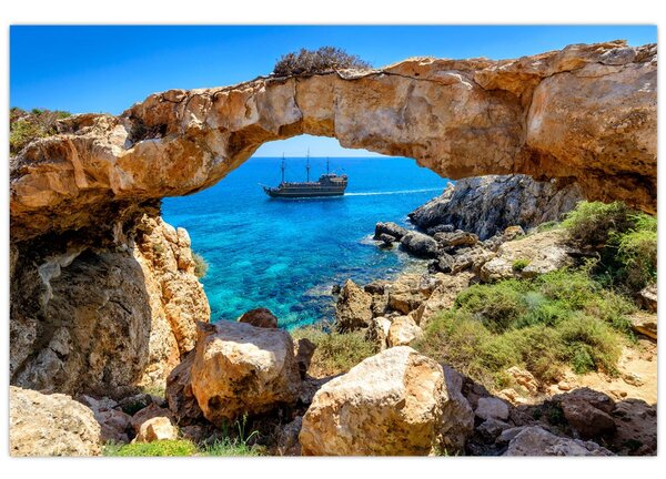 Obraz - Cape Greco (90x60 cm)