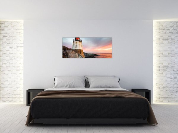 Obraz - Maják Castle Hill (120x50 cm)