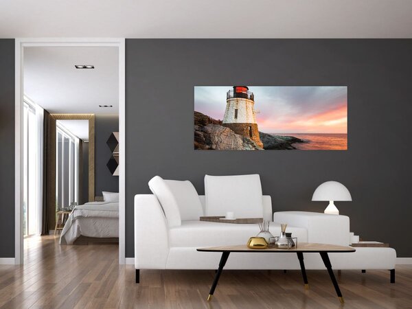 Obraz - Maják Castle Hill (120x50 cm)