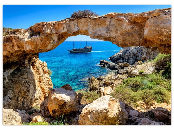 Obraz - Cape Greco (70x50 cm)