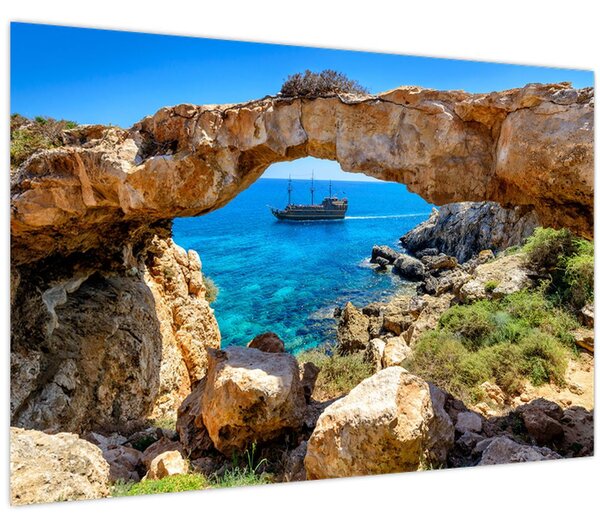 Obraz - Cape Greco (90x60 cm)
