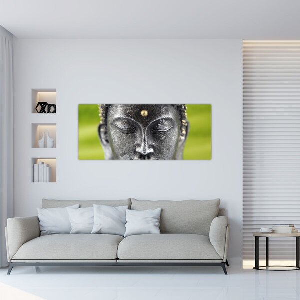 Obraz - Socha Budhu II. (120x50 cm)