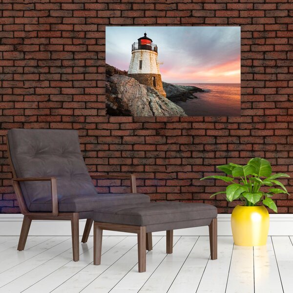 Obraz - Maják Castle Hill (90x60 cm)