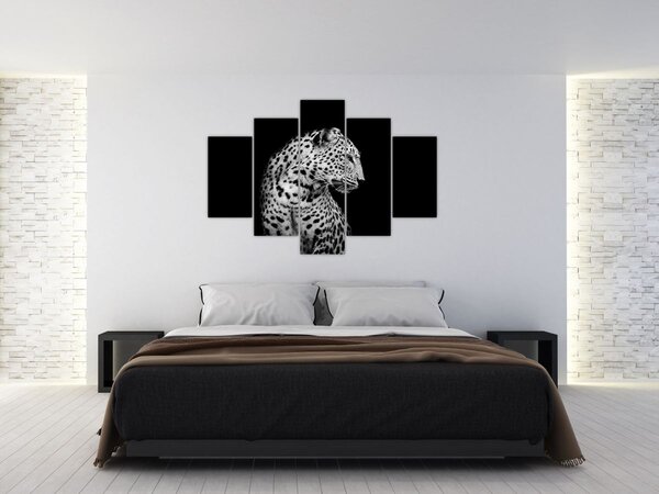Obraz - Leopard (150x105 cm)