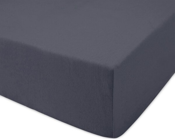 JERSEY PRESTIERADLO PREMIUM 90X200 CM TMAVOSIVÉ