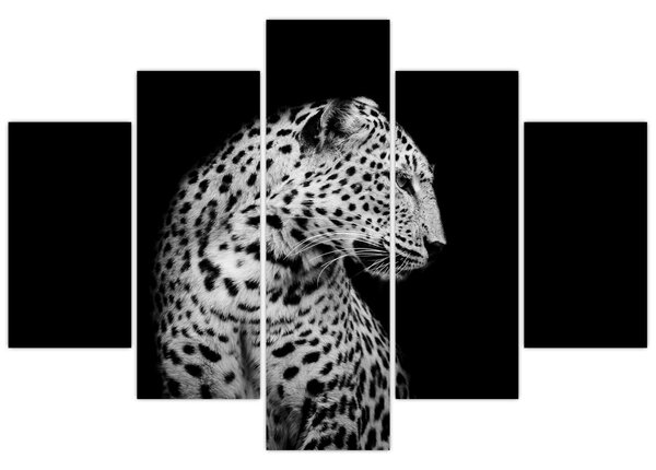 Obraz - Leopard (150x105 cm)