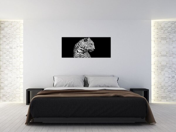 Obraz - Leopard (120x50 cm)
