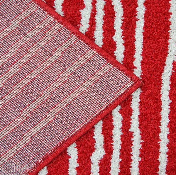 Oriental Weavers , Kusový koberec Lotto 562 FM6 R, 100x150, červená, chodba / predsieň
