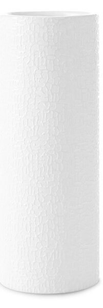 KERAMICKÁ VÁZA RISO (FI) 11X30 CM BIELA