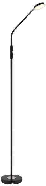 Globo 58504SS LED stojacia lampa SILVIO | 6.5W integrovaný LED zdroj | 350lm | 2700/3350/4000K | vypínač