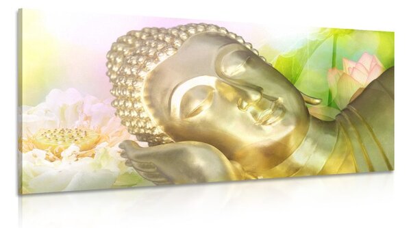 Obraz spiaci Budha