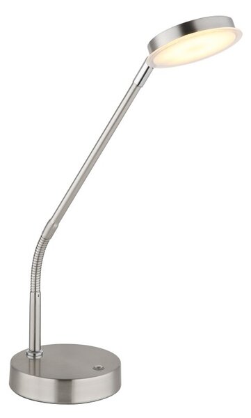Globo 58504TN LED stolná lampička SILVIO | 6.5W integrovaný LED zdroj | 350lm | 2700/3350/4000K | vypínač
